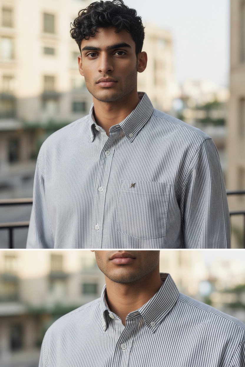 BLUE Lining Shirt