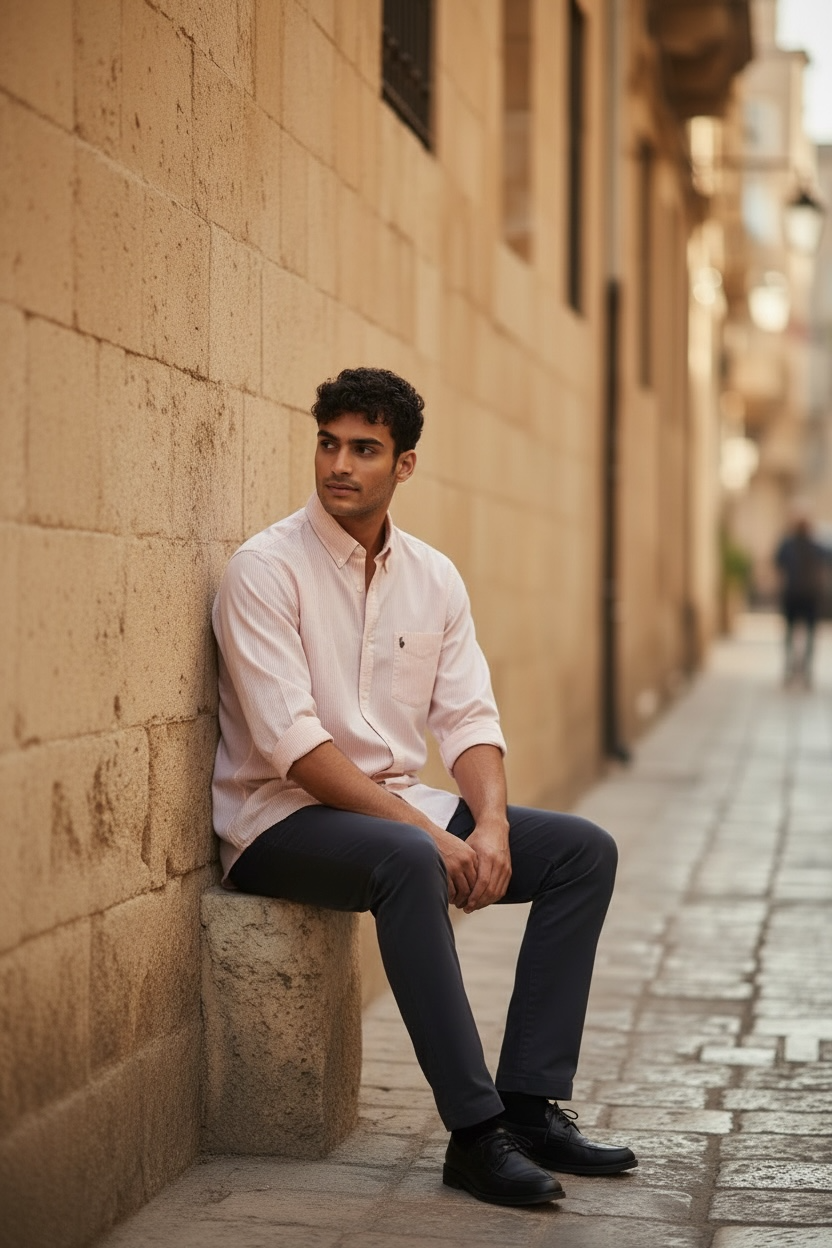 Pink Lining Shirt