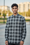 Black Check Shirt