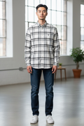 White Check Shirt