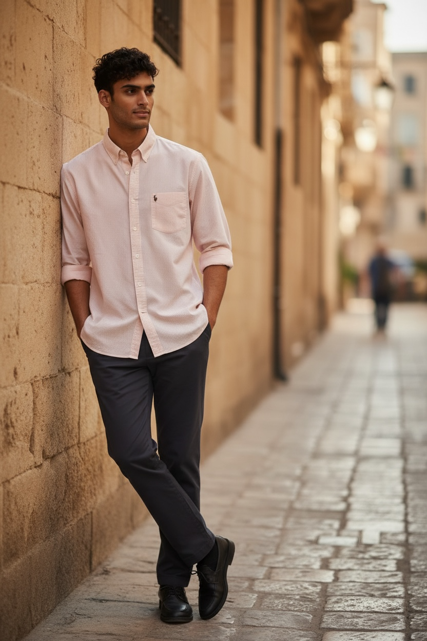 Pink Lining Shirt