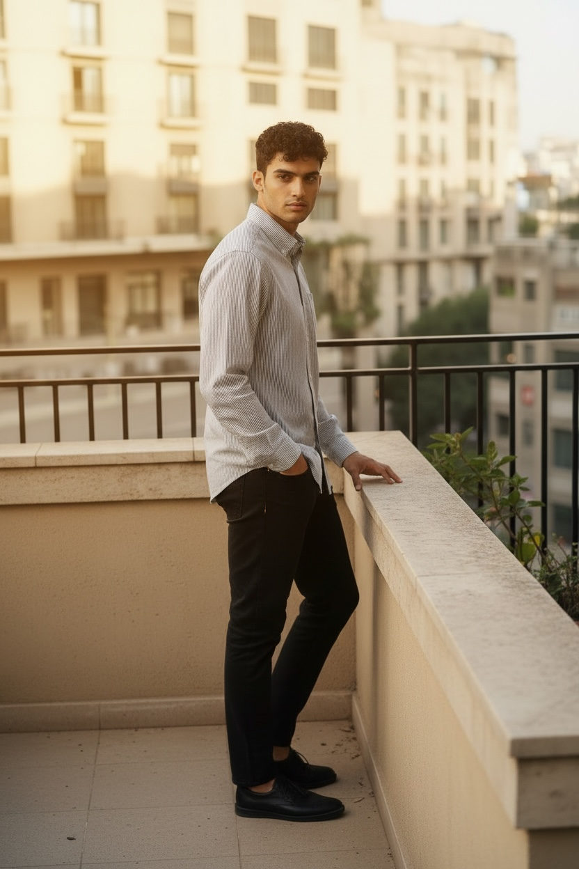 BLUE Lining Shirt